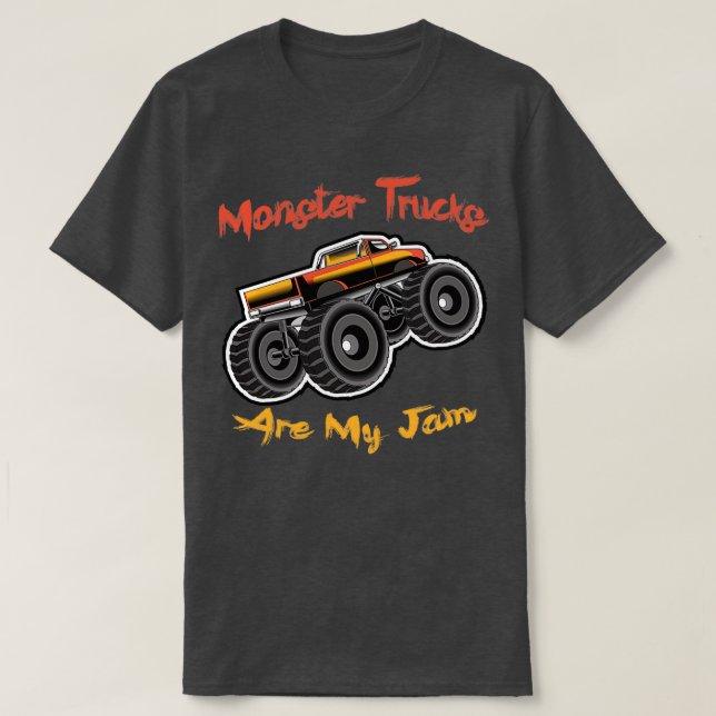 Camiseta Camiones monstruos son mi atasco 2 (Diseño del anverso)