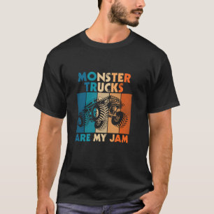 Camiseta Camiones Monstruos Son Mi Camión De Monstruo Retro