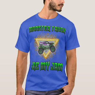 Camiseta Camiones Monstruos Vintage son mi Jam - Camiones B