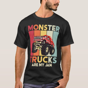 Camiseta Camiones monstruosos son mi pasión Camiones de mot