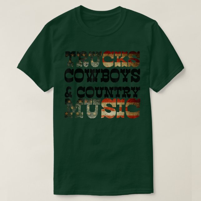 Camiseta Camiones Vaqueros y Convoy País De Música 2022 (Diseño del anverso)