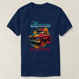 Camiseta Camioneta Clásica Americana