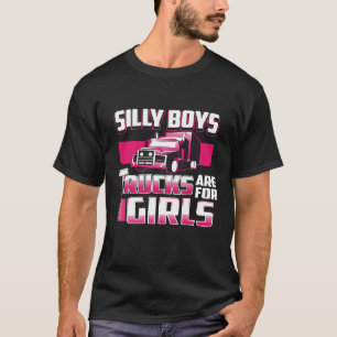 Camiseta Camioneta de chicos tontos es para chicas conducto
