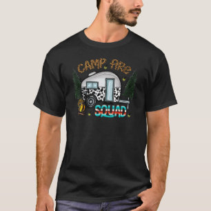 Camiseta Camioneta de cuero de vaca Equipo de fogata de cam