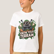 Camioneta de Dibujos Animados Verde 4x4 Conquistan