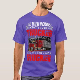 Camiseta Camioneta de Hombres a Todos les Gusta Ser un Cond