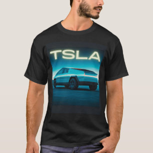 Camiseta Camioneta Eléctrica Futurista