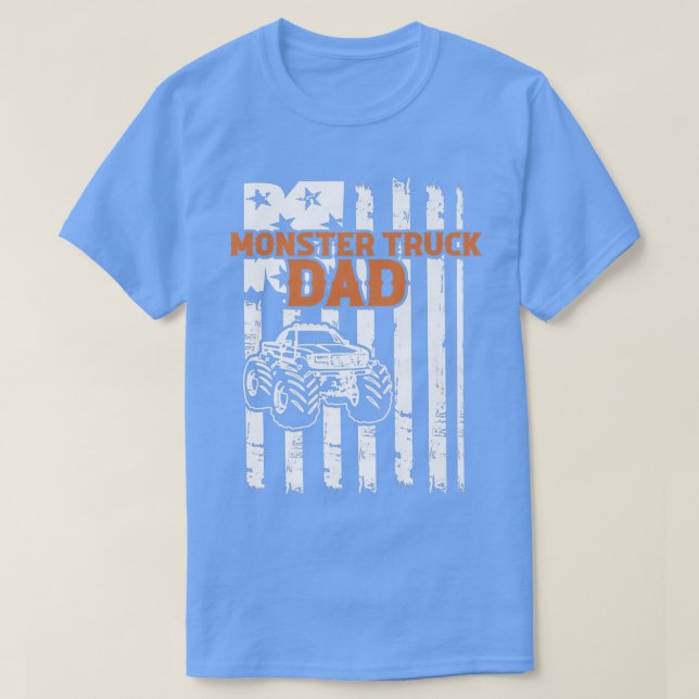 Camiseta Camioneta Monstruo Conductor Divertido2083 (Diseño del anverso)