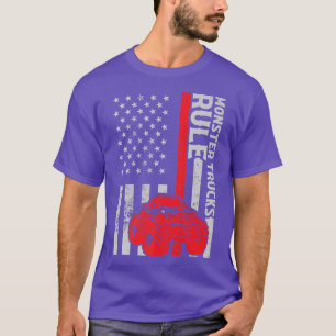Camiseta Camioneta Monstruo Conductor Divertido 2106