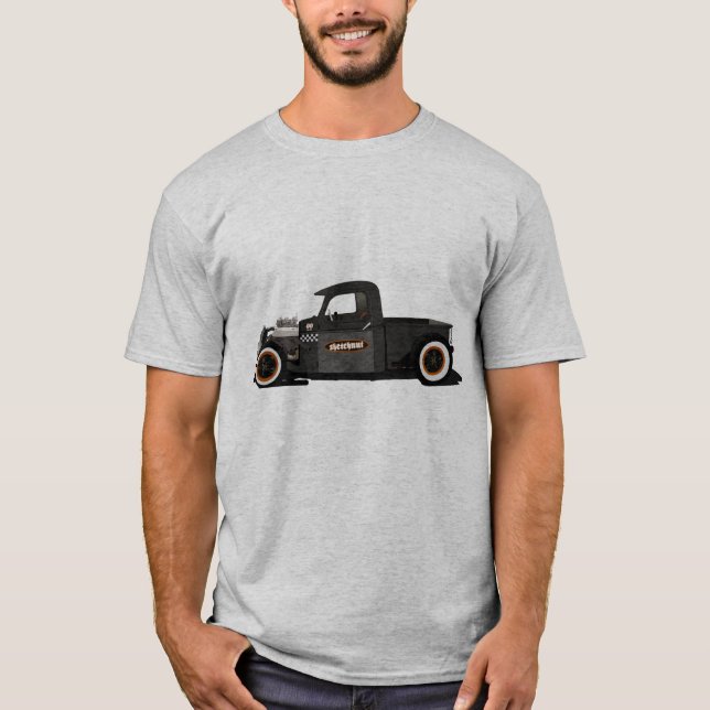 Camiseta camioneta pickup (Anverso)