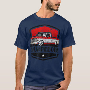 Camiseta Camioneta Pickup Clásica Squarebody Bajada de Auto