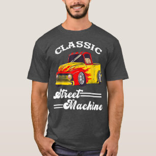 Camiseta Camioneta Pickup Clásica Street Machine Hot Rod Pe