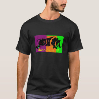 Camiseta ¡camisa 23, hombre del rinoceronte!!!!