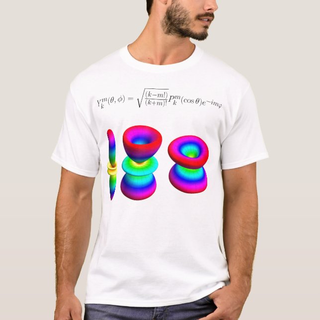 Camiseta camisa, armónicos esféricos (Anverso)