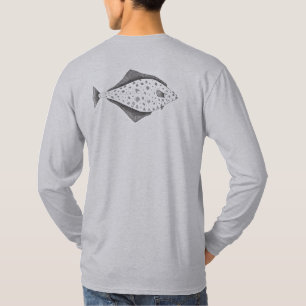 Camiseta Camisa-Camiseta de Halibut