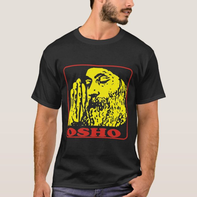 Camiseta camisa, camiseta, osho (Anverso)
