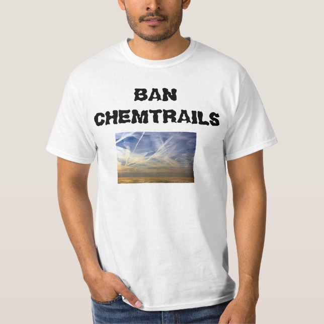 Camiseta "Camisa de Chemtrails de la prohibición" (Anverso)