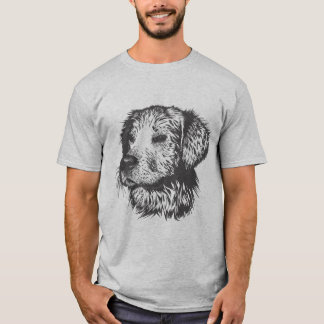 Camiseta "Camisa de impresión de perro adorable para los am
