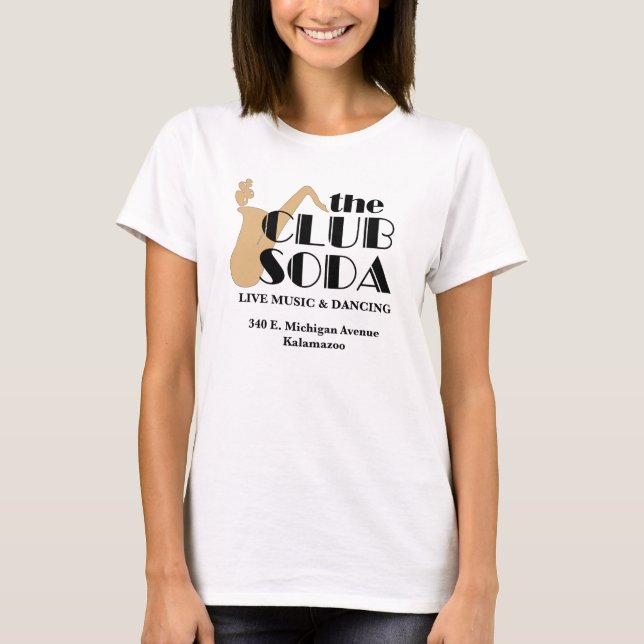 Camiseta ¡Camisa de la fan de la soda de club - caliente! (Anverso)