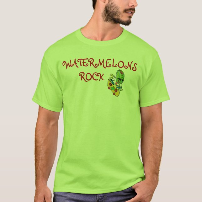 Camiseta "Camisa de la novedad de la fruta de la roca de (Anverso)