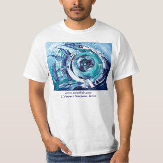 Camiseta "Camisa de los pescados del agujero del hielo" por
