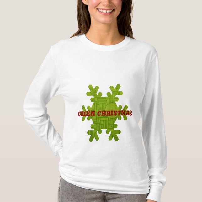 Camiseta ¡Camisa de Navidades verdes de Guay! (Anverso)