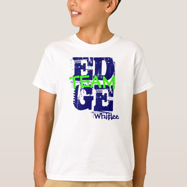 Camiseta ¡Camisa del ATLETA del BORDE del EQUIPO! (Anverso)