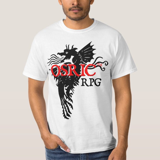 Camiseta ¡Camisa del juego del RPG de OSRIC! (Anverso)