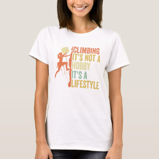 Camiseta "Camisa escalada: No es un pasatiempo, es una fars