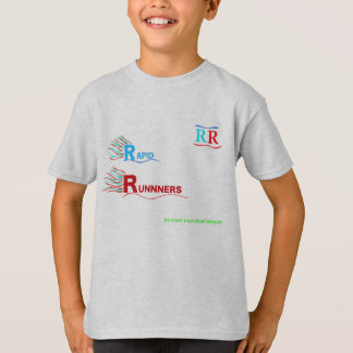 Camiseta ¡Camisa gris del logotipo de los rapidrunners!