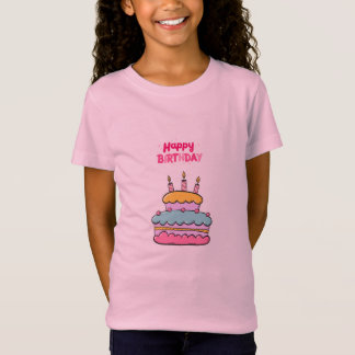 Camiseta , Camisa infantil , Camisa Chica de cumpl
