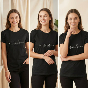 Camiseta, camisa informal con mensaje positivo