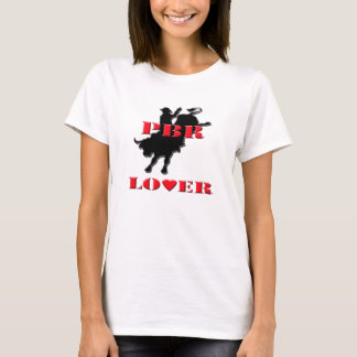 Camiseta "Camisa occidental de las señoras de la vaquera