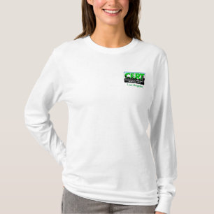 Camiseta Camisa-personalizar largo de la manga de la mujer