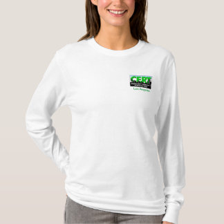 Camiseta Camisa-personalizar largo de la manga de la mujer