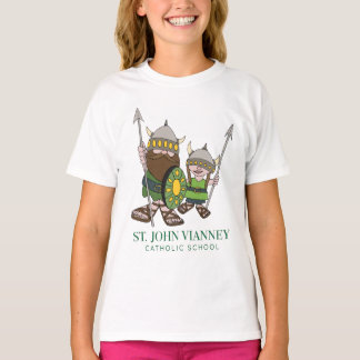 Camiseta Camisa-T de los Chicas Vikings Pequeños