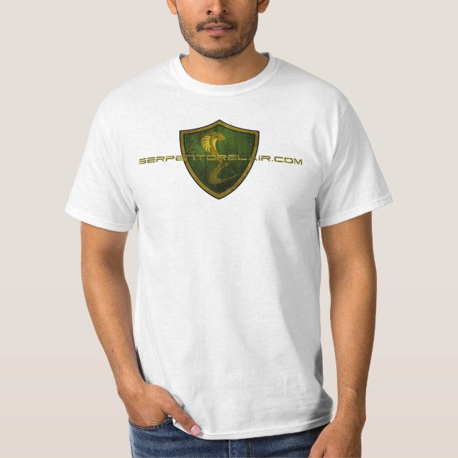 Camiseta Camisa/verde del valor (Anverso)