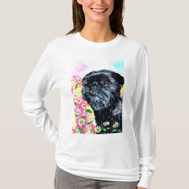 Camiseta Camisas Affenpinscher T (Anverso)