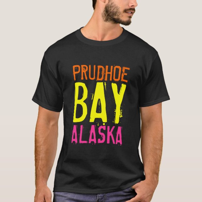 Camiseta Camisas Alaska de Prudhoe Bay (Anverso)