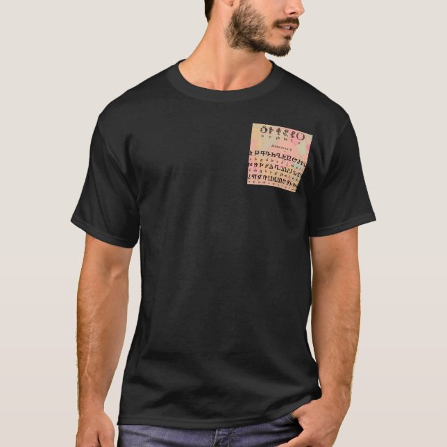 Camiseta Camisas alpinas armenias (Anverso)