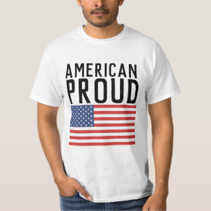 CAMISETA CAMISAS AMERICANAS ORGULLOSAS PATRIÓTICAS