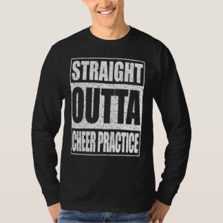 Camiseta Camisas animadoras de la práctica de la vigilia en