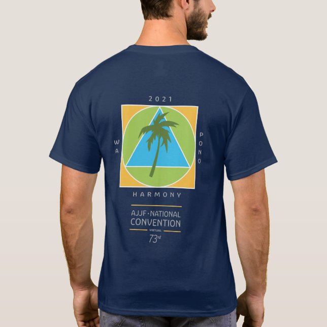 Camiseta Camisas azules (Reverso)