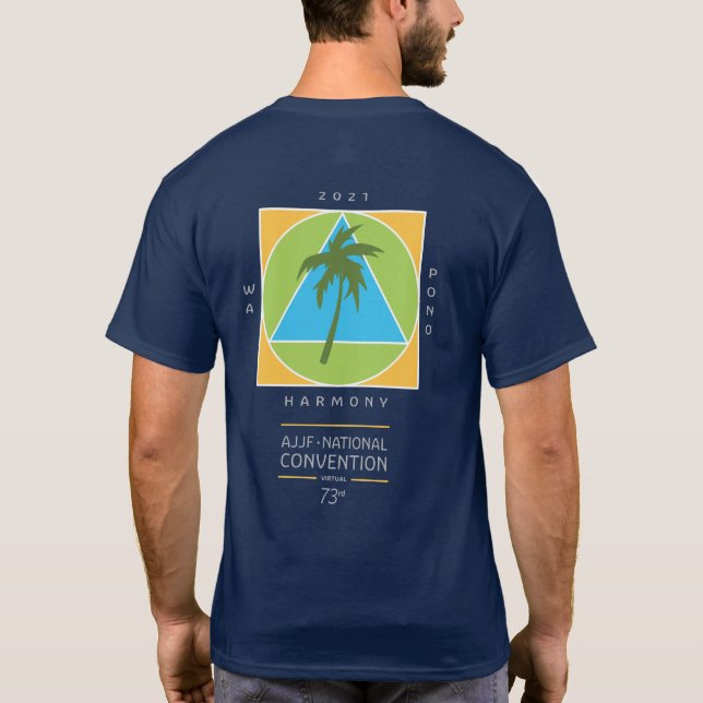 Camiseta Camisas azules (Reverso)