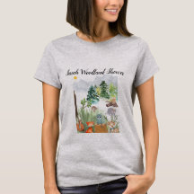  Camisas Baby Shower con temas de Woodland