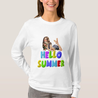 Camiseta Camisas básicas de manga larga para mujeres