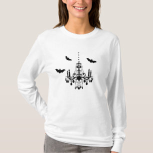 Camiseta Camisas Bats & Chandelier