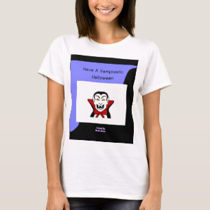 Camiseta Camisas blancas básicas de Halloween para mujeres