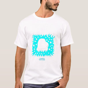 Camiseta Camisas blancas básicas de los hombres del corazón