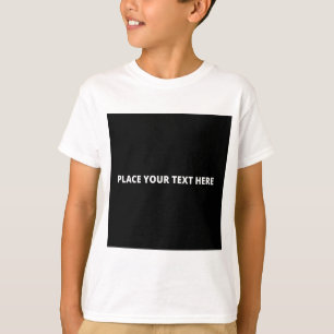Camiseta Camisas blancas básicas para niños